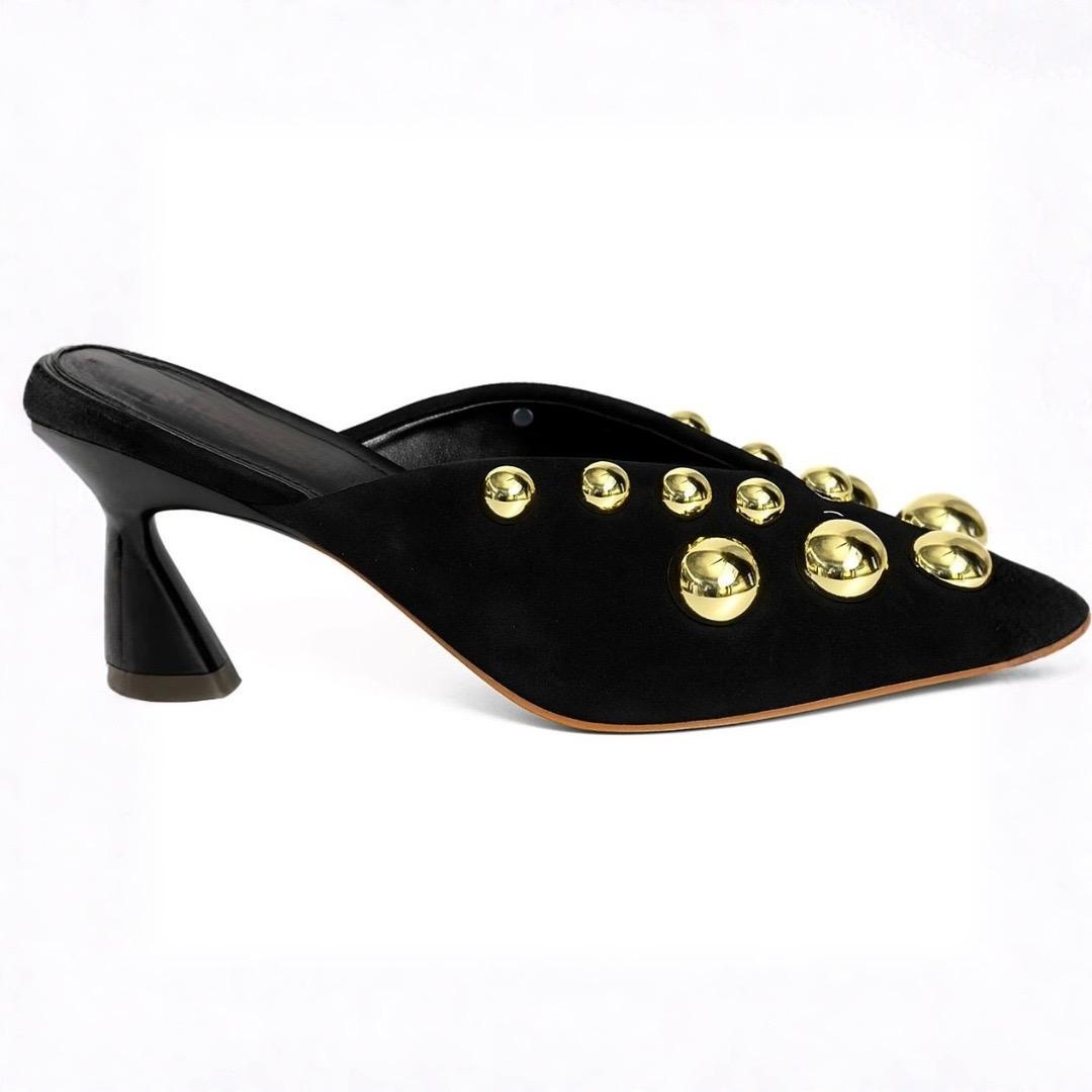 Verona Shine Mules